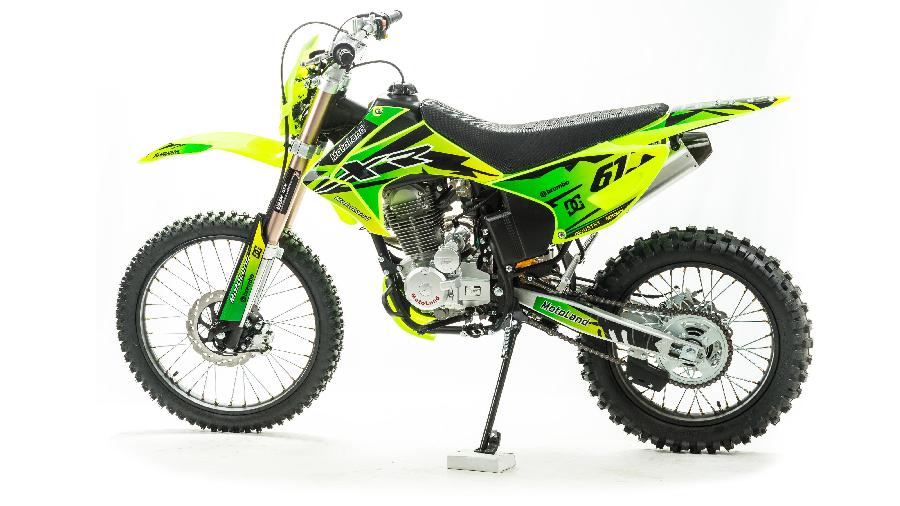 Мотоцикл Кросс Motoland XR 250 LITE (165FMM) зеленый Мотоцикл Кросс Motoland XR 250 LITE (165FMM) зеленый