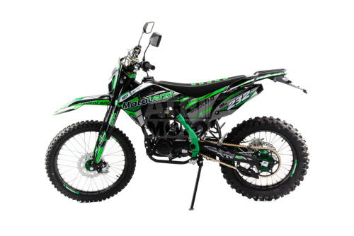 Мотоцикл Кросс Motoland XT 250 HS 172FMM (PR5) ПТС зеленый Мотоцикл Кросс Motoland XT 250 HS 172FMM (PR5) ПТС зеленый