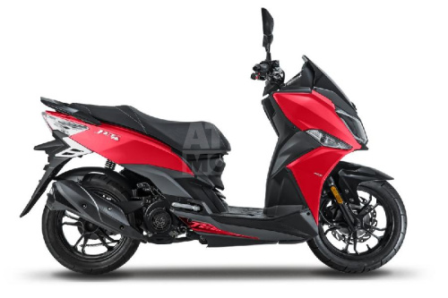 Скутер SYM Jet14 200 красный Скутер SYM Jet14 200 красный